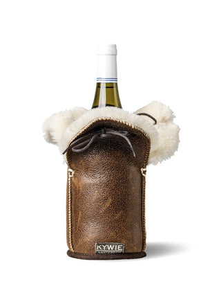 Champagne Cooler Brown Leather Vin & champagne Kywie 