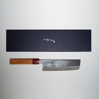 Kasumi KSA-200 16,5 cm Nakiri Blue Paper Steel Kokkekniv Kasumi 