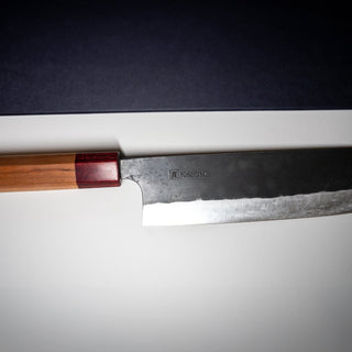 Kasumi KSA-200 16,5 cm Nakiri Blue Paper Steel Kokkekniv Kasumi 