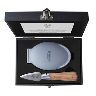 Luxury Line Oyster gift set Oak Østerskniver Style de Vie Authentique 