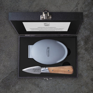 Luxury Line Oyster gift set Oak Østerskniver Style de Vie Authentique 