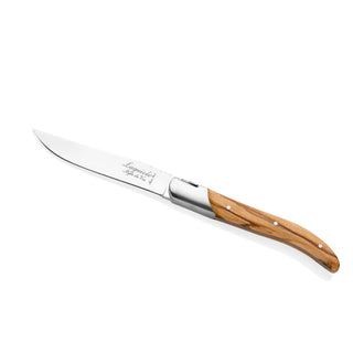 Luxury Line Steak knives Olive Knivsett/gaveesker Style de Vie Authentique 