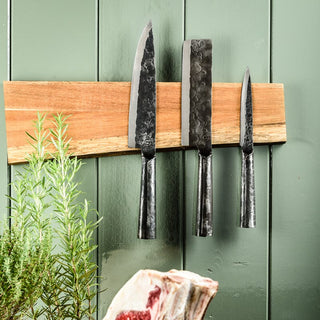 Magnetic Knife Rack Acacia Knivholdere Style de Vie Authentique 