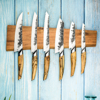 Magnetic Knife Rack Acacia Knivholdere Style de Vie Authentique 