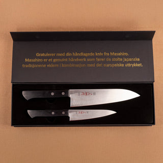 Masahiro Kitchen Knifes Knivsett/gaveesker Masahiro 