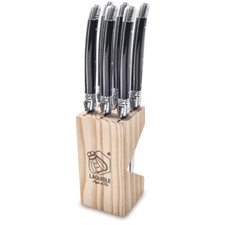 Premium Line Steak knives Black Knivsett/gaveesker Style de Vie Authentique 