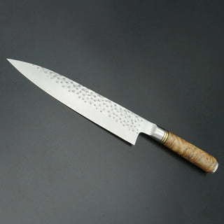 Takeshi Saji R2/SG2 Hammered (Maru) Gyuto / 21cm Kokkekniv Takeshi Saji 