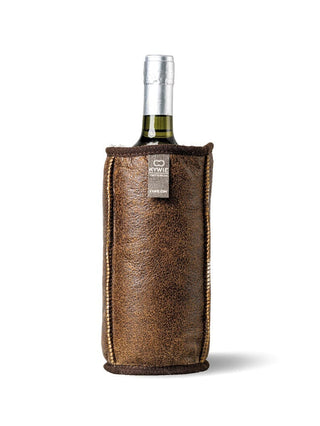 Wine Cooler Brown Leather Vin & champagne Kywie 