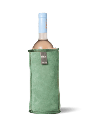 Wine Cooler Green Suede Vin & champagne Kywie 